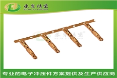 接線母端外導體 汽車多媒體線束端子  端子沖壓廠家